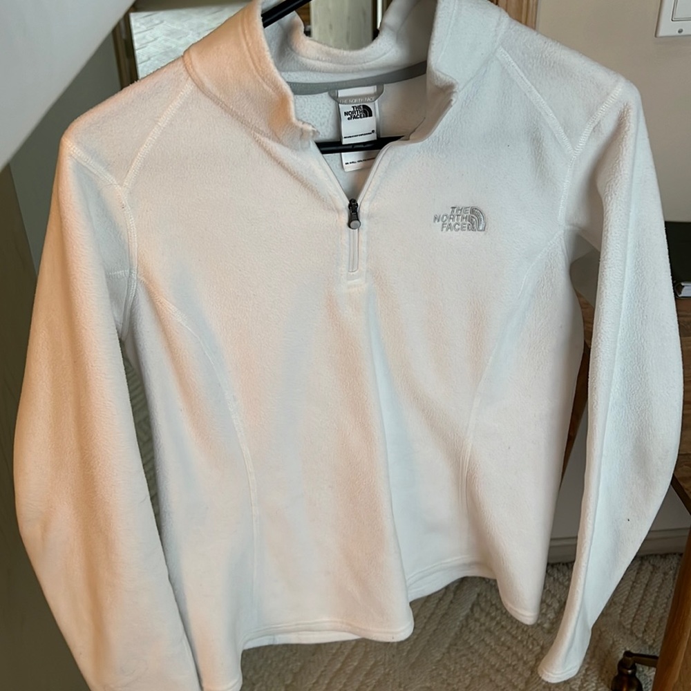 White North Face Fleece